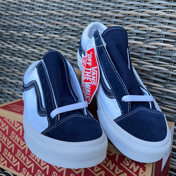 Vans Style 36 Classic Sports Dress Blues/True White WMNS - Picture 8 of 16